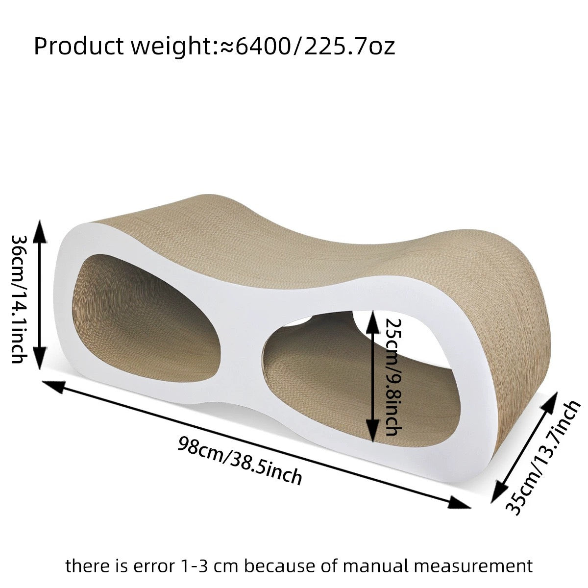 Glasses Cat Scratcher 99*35*36cm