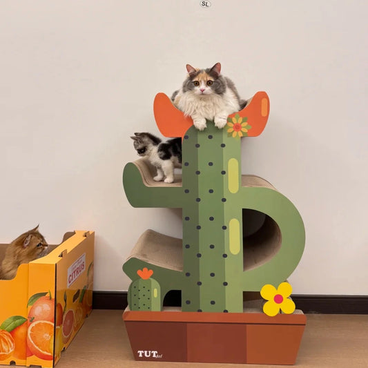 Cactus Cat Scratcher  Can Park 4 Cats 89*60*35.5cm