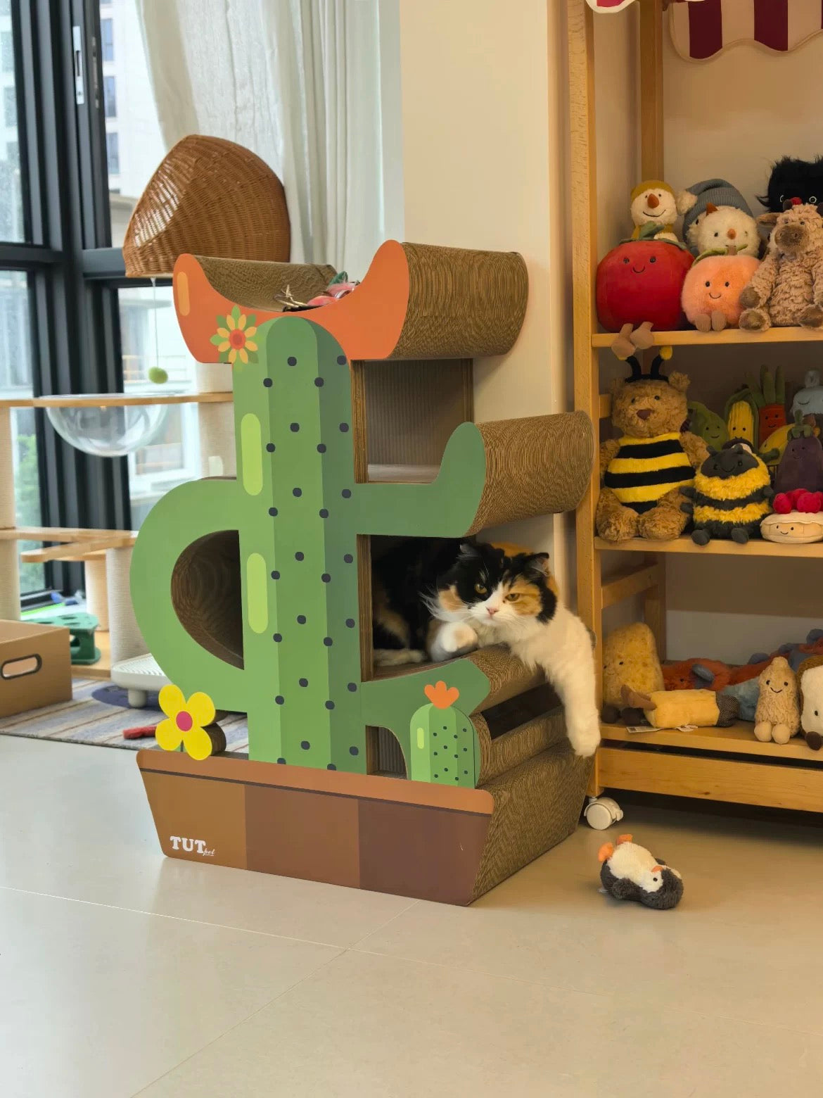 Cactus Cat Scratcher  Can Park 4 Cats 89*60*35.5cm