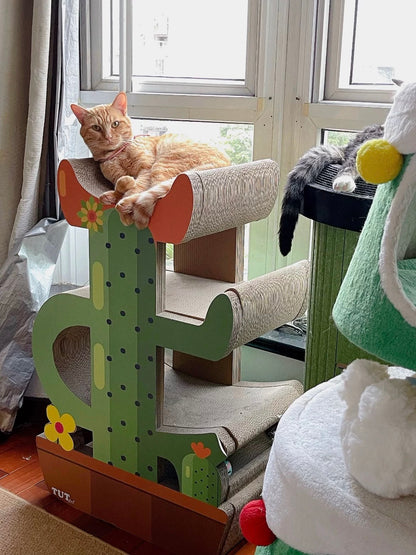 Cactus Cat Scratcher  Can Park 4 Cats 89*60*35.5cm