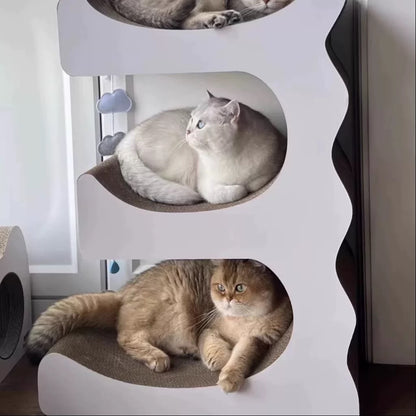 E Cat Scratcher Can Park 3 Cats 80.5*60*35.5cm