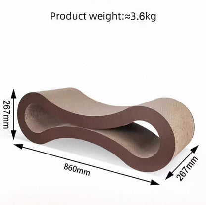 Ultimate Cat Scratcher Lounge 86x26.7x26.7cm