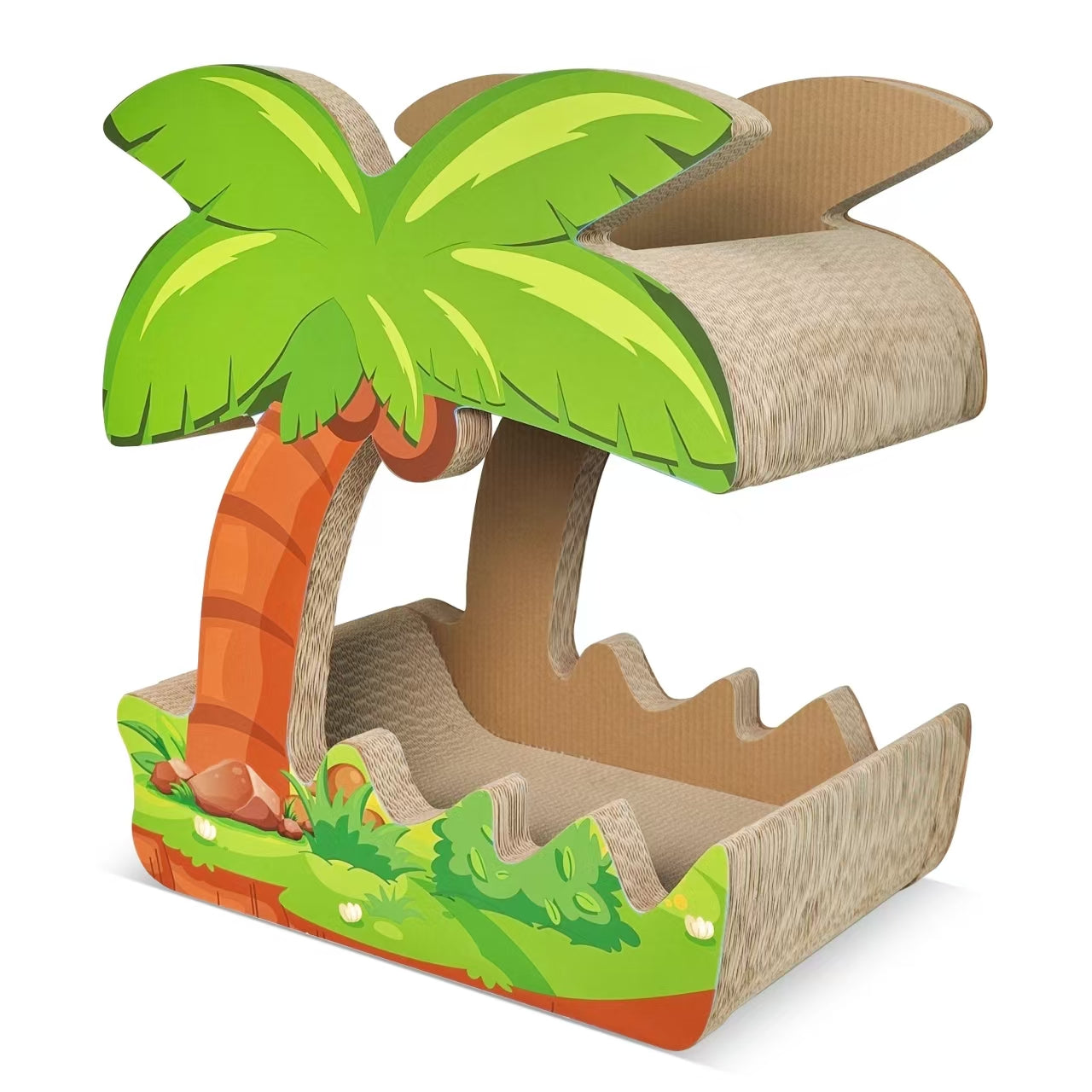 Coconut Tree cat scratcher 52.5*35*59.5cm