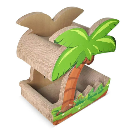 Coconut Tree cat scratcher 52.5*35*59.5cm