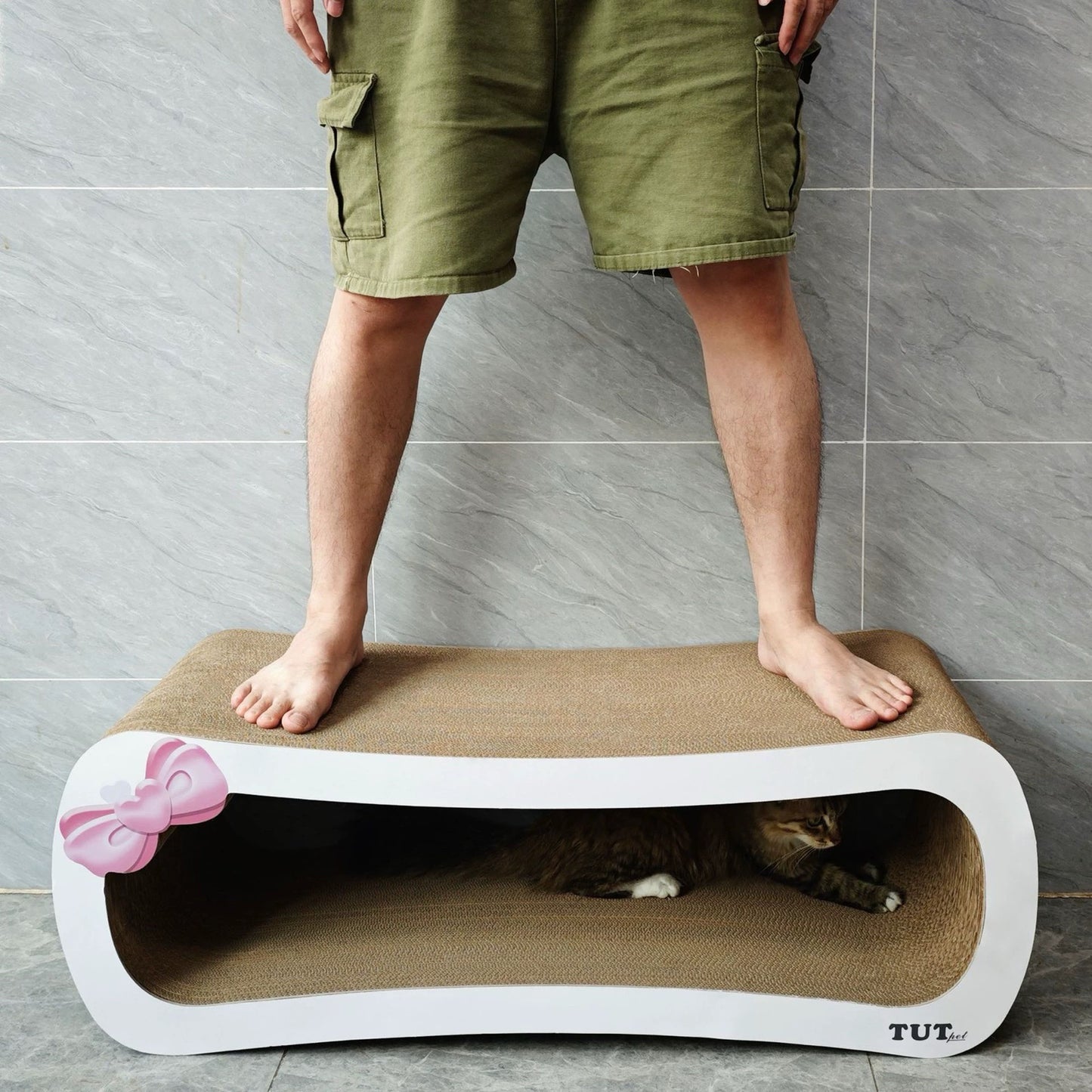 Rectangular cat scratcher 99*34.5*36cm