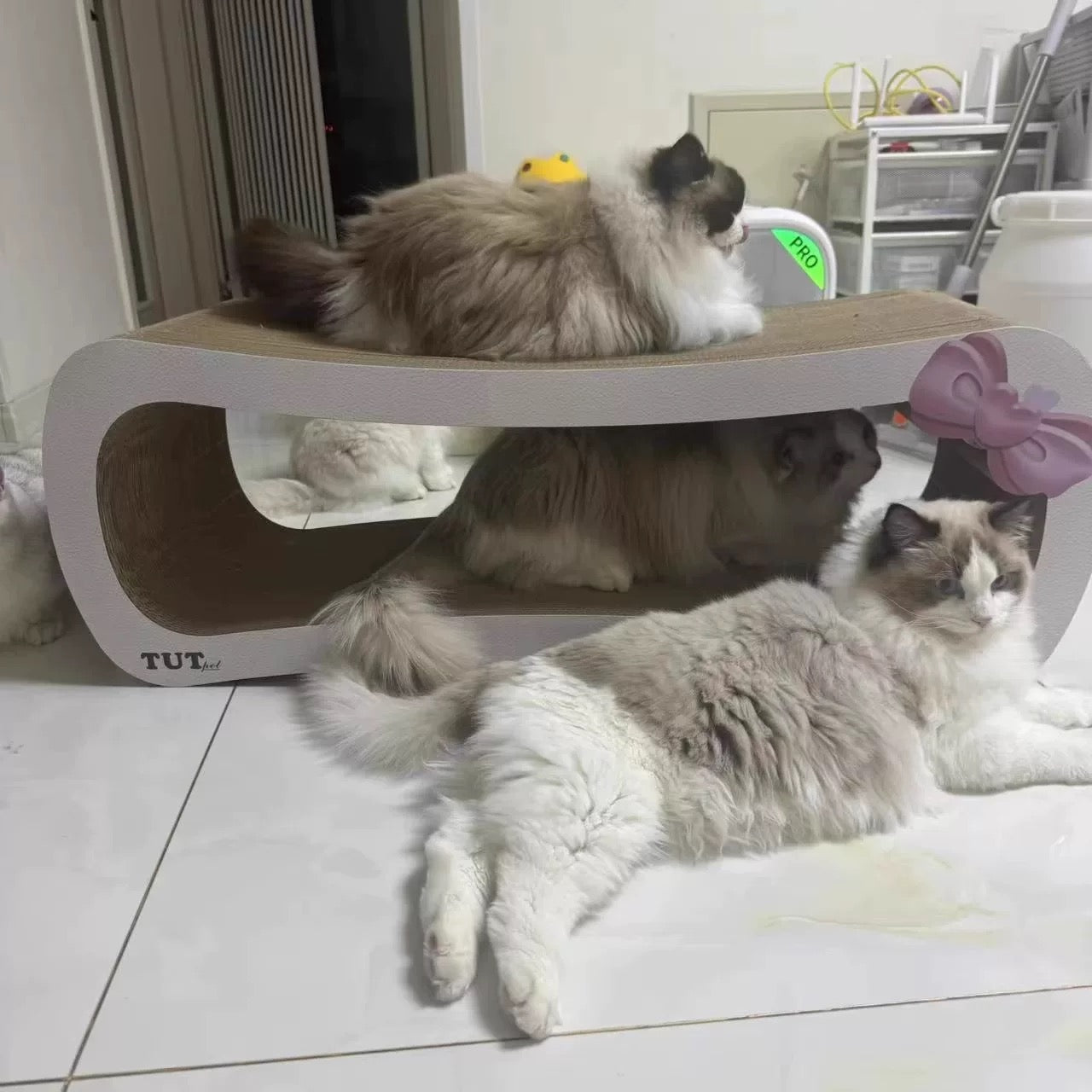 Rectangular cat scratcher 99*34.5*36cm