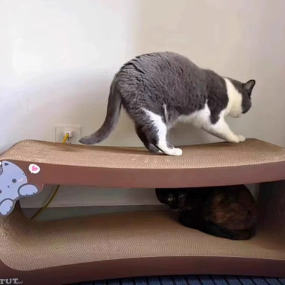 Coffee Cat cat scratcher 99*34.5*36cm