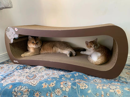 Coffee Cat cat scratcher 99*34.5*36cm