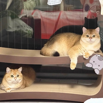 Coffee Cat cat scratcher 99*34.5*36cm