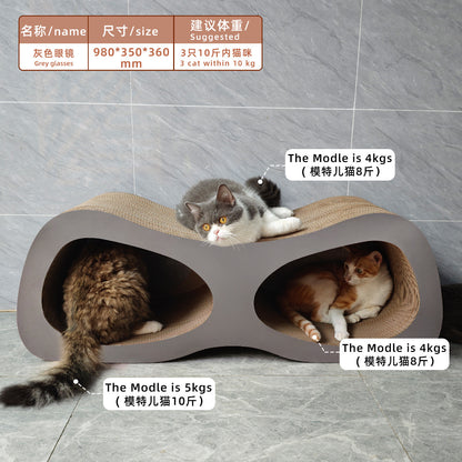 Glasses Cat Scratcher 99*35*36cm