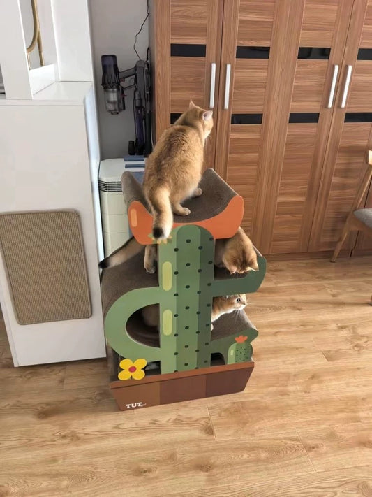 Cactus Cat Scratcher  Can Park 4 Cats 89*60*35.5cm