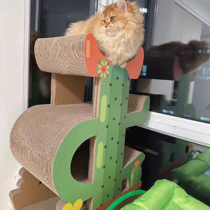 Cactus Cat Scratcher  Can Park 4 Cats 89*60*35.5cm