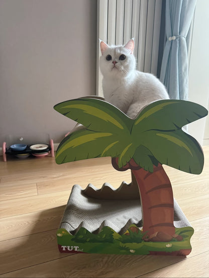 Coconut Tree cat scratcher 52.5*35*59.5cm